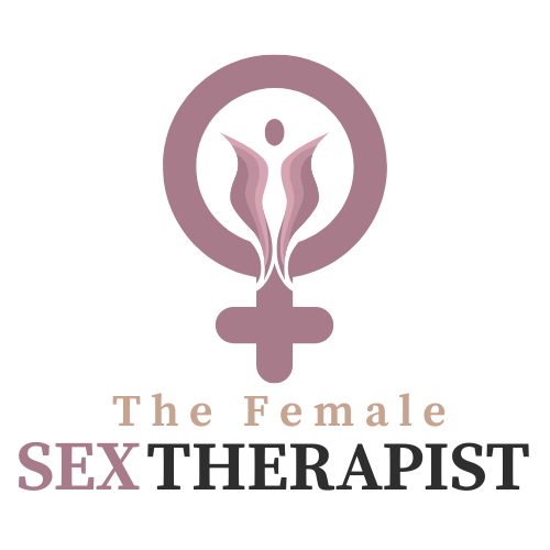 The Female Sex Therapist logo representing professional, confidential online sex therapy for women