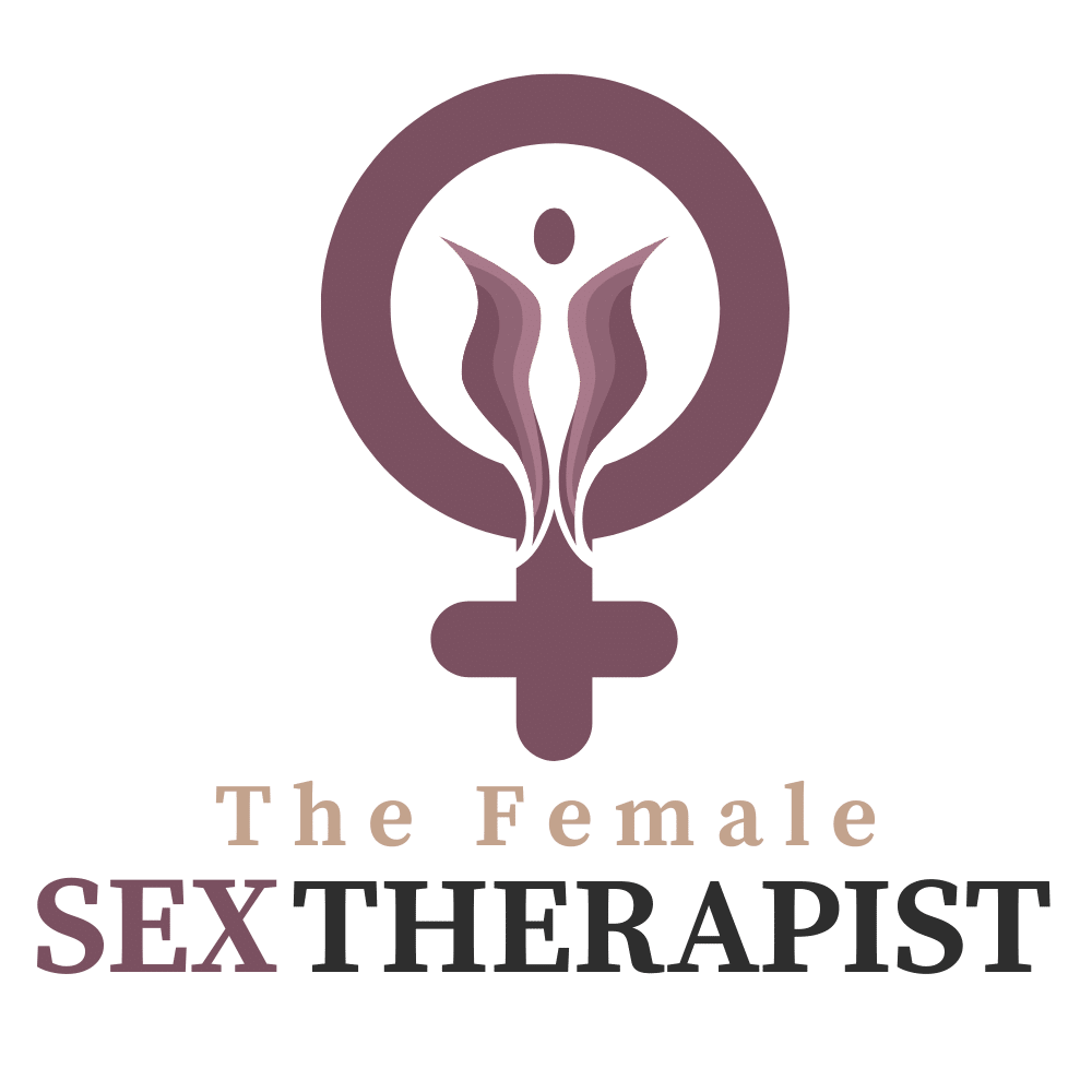 The Female Sex Therapist logo representing professional, confidential online sex therapy for women